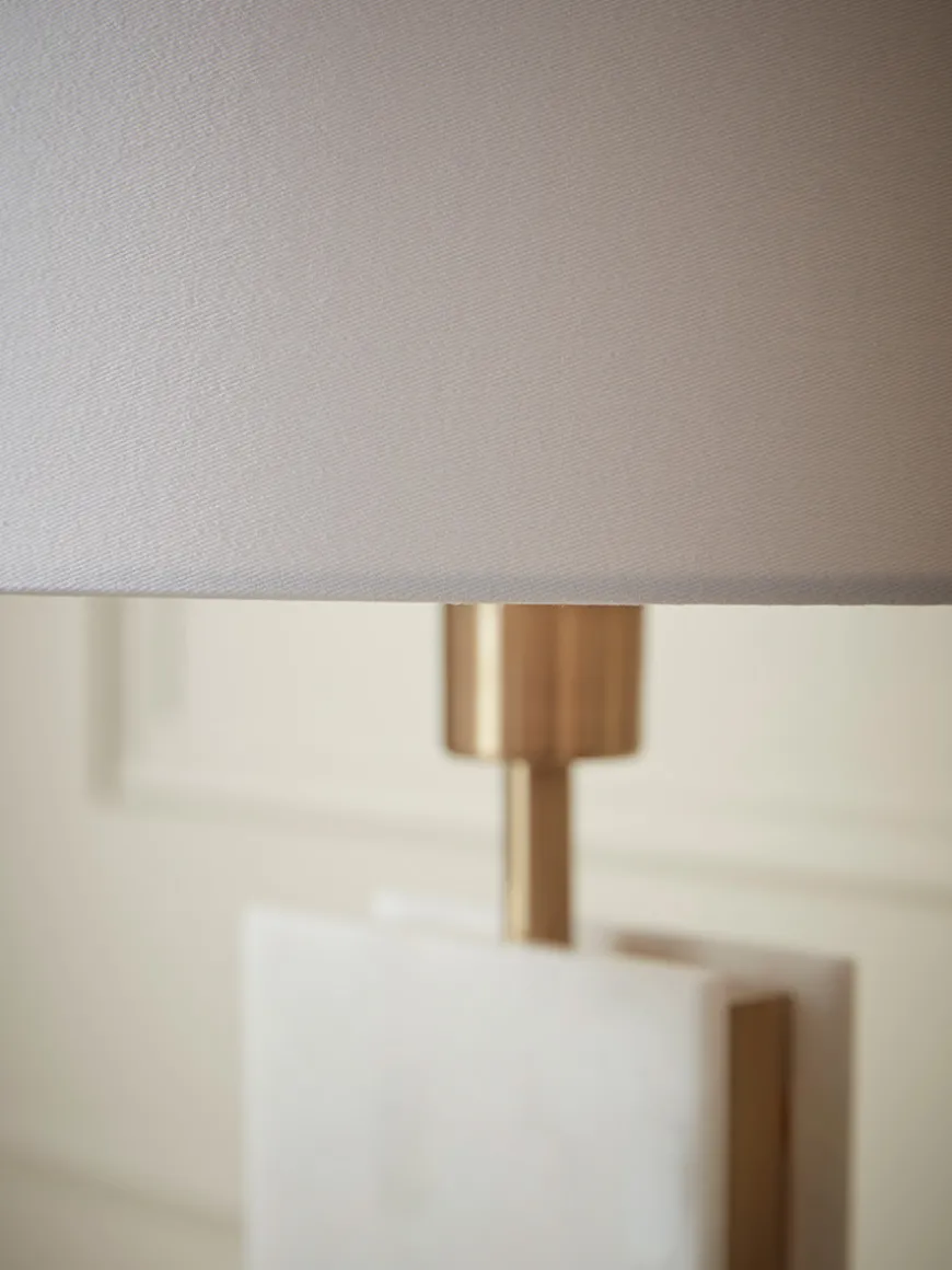 Marble & Brass Table Lamp