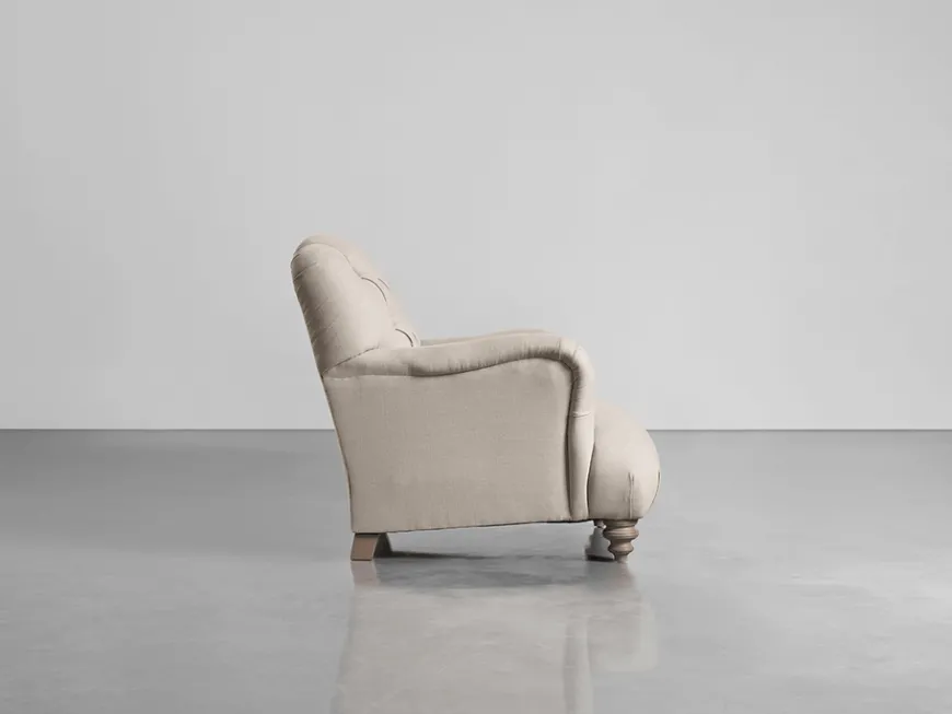 Margeaux Armchair - Birch Linen Cotton Blend 2