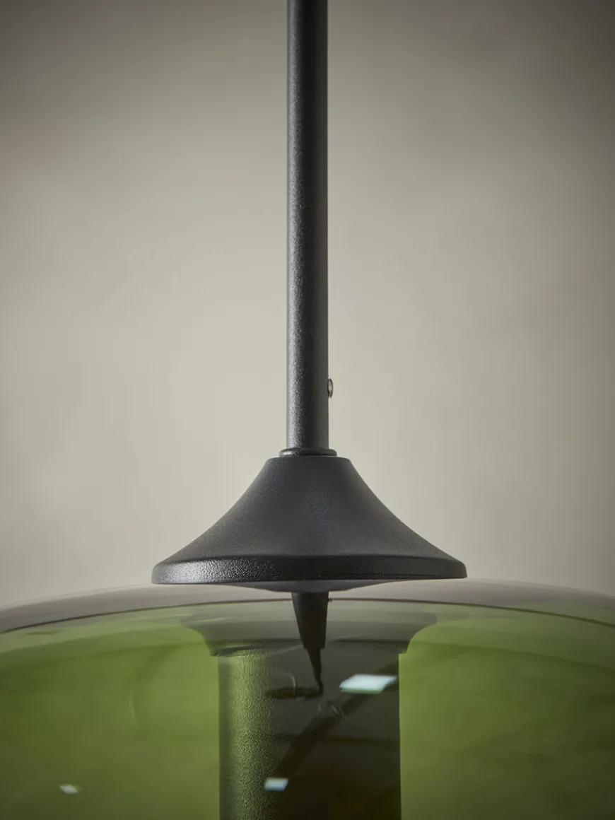 Mia Pendant - Green Glass