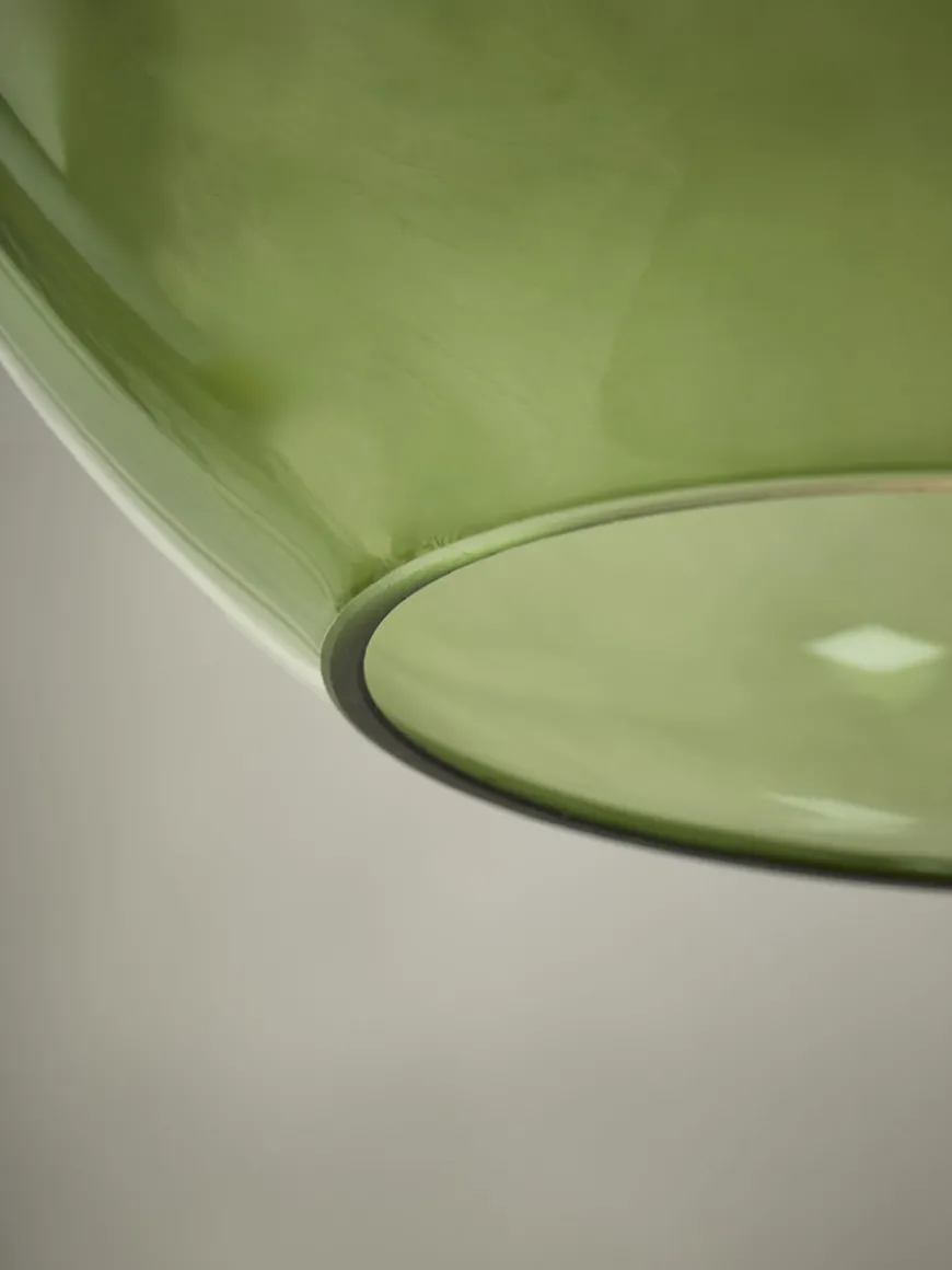 Mia Pendant - Green Glass