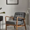 Mid Century Armchair - Linen