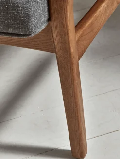 Mid Century Armchair - Linen