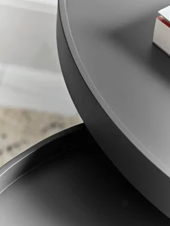 Mila Side Tables - Charcoal