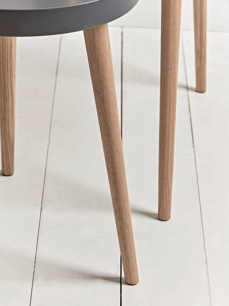 Mila Side Tables - Charcoal