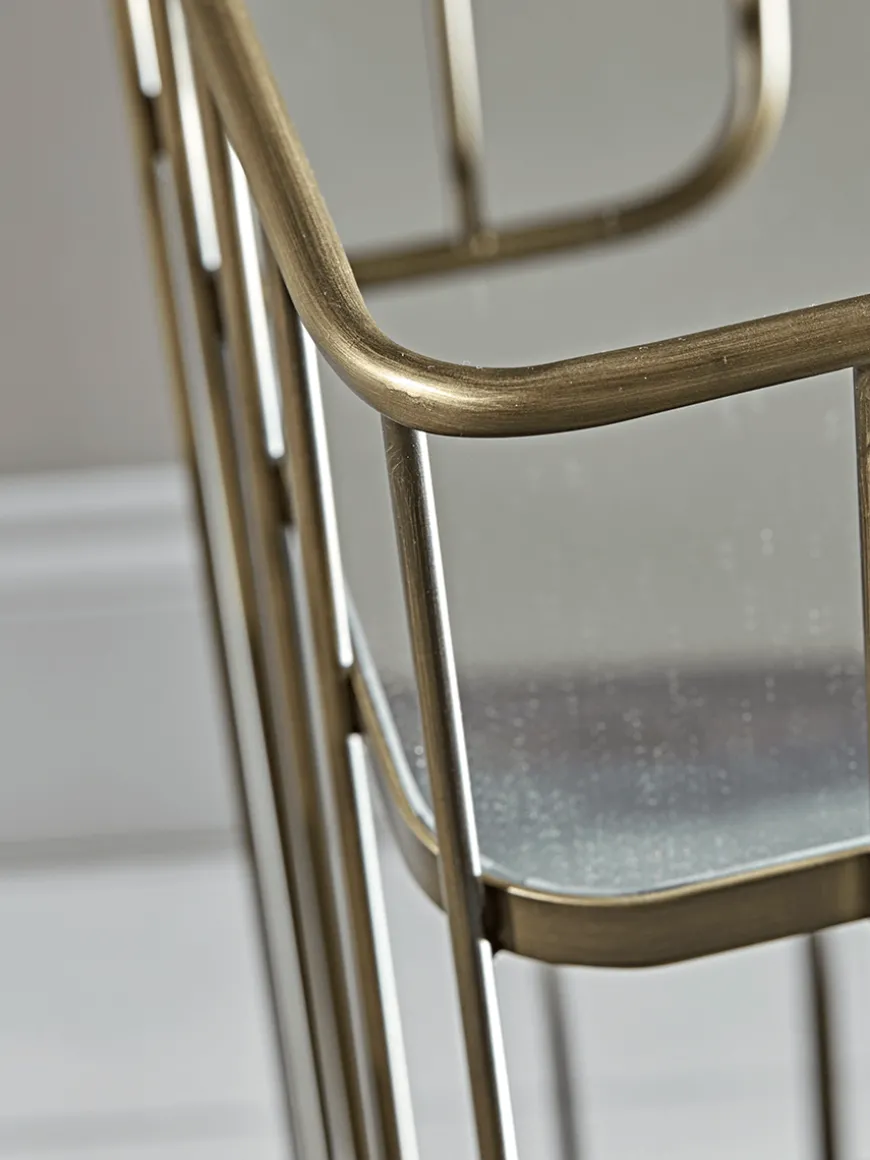 Mirrored Drinks Trolley