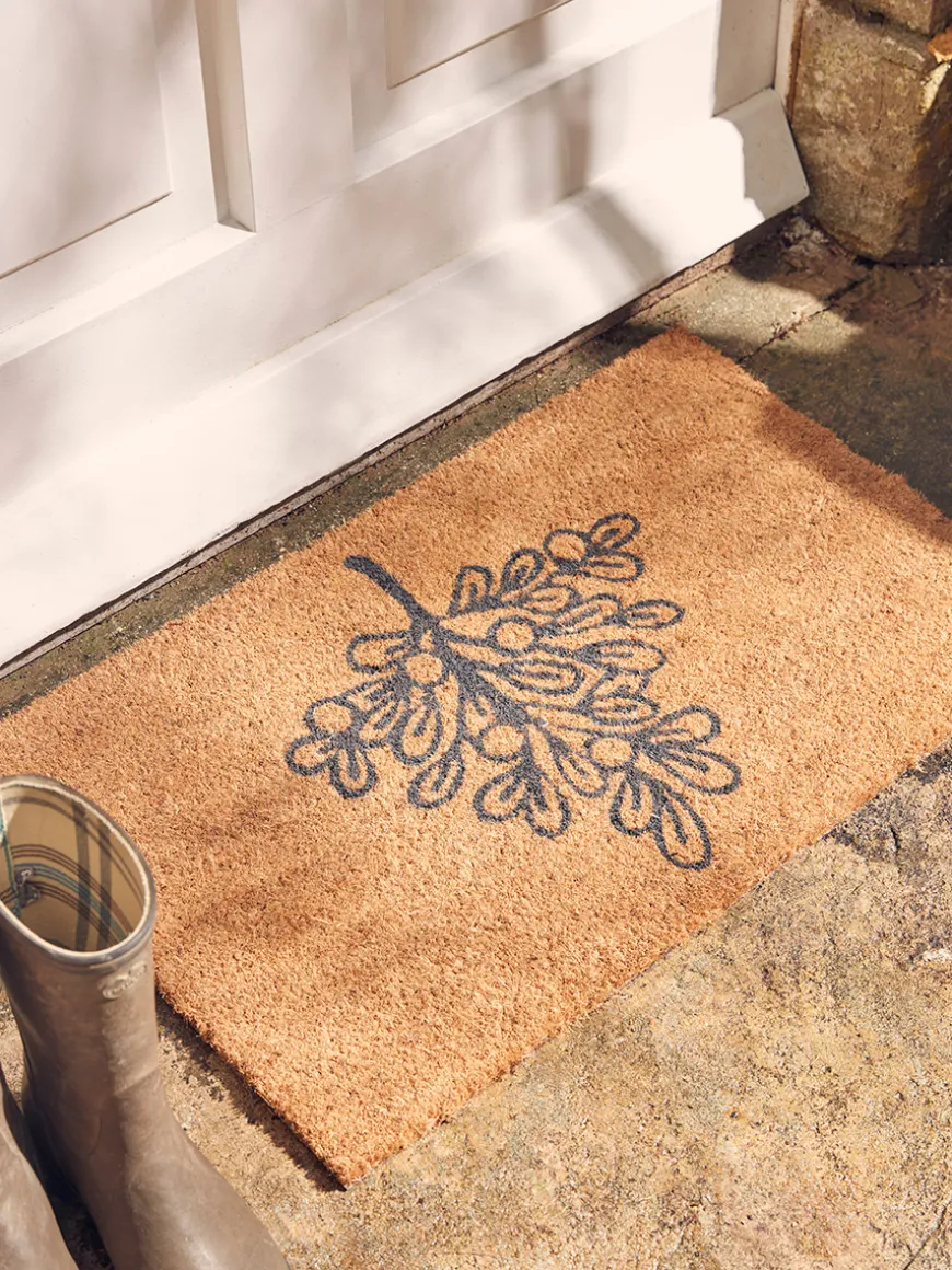 Mistletoe Doormat