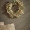 Mixed Dried Grass Wreath - Large