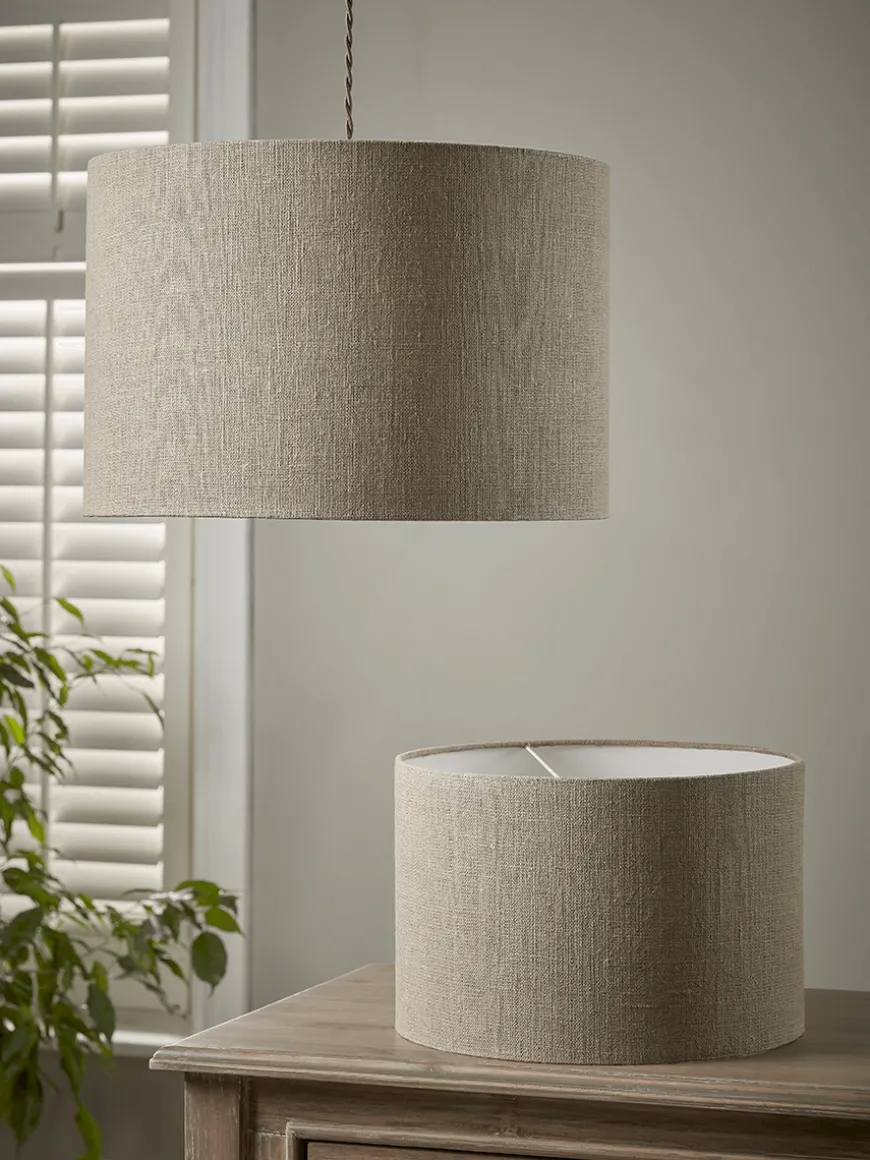 Natural Linen Textured Shade