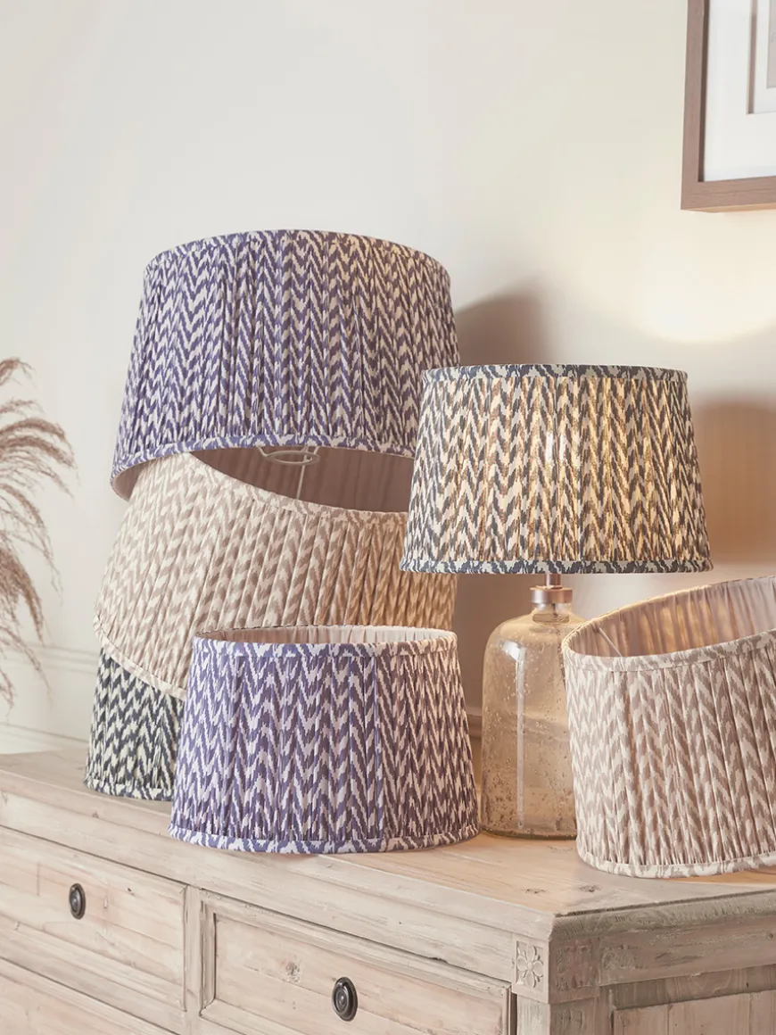 Natural Tapered Chevron Shade