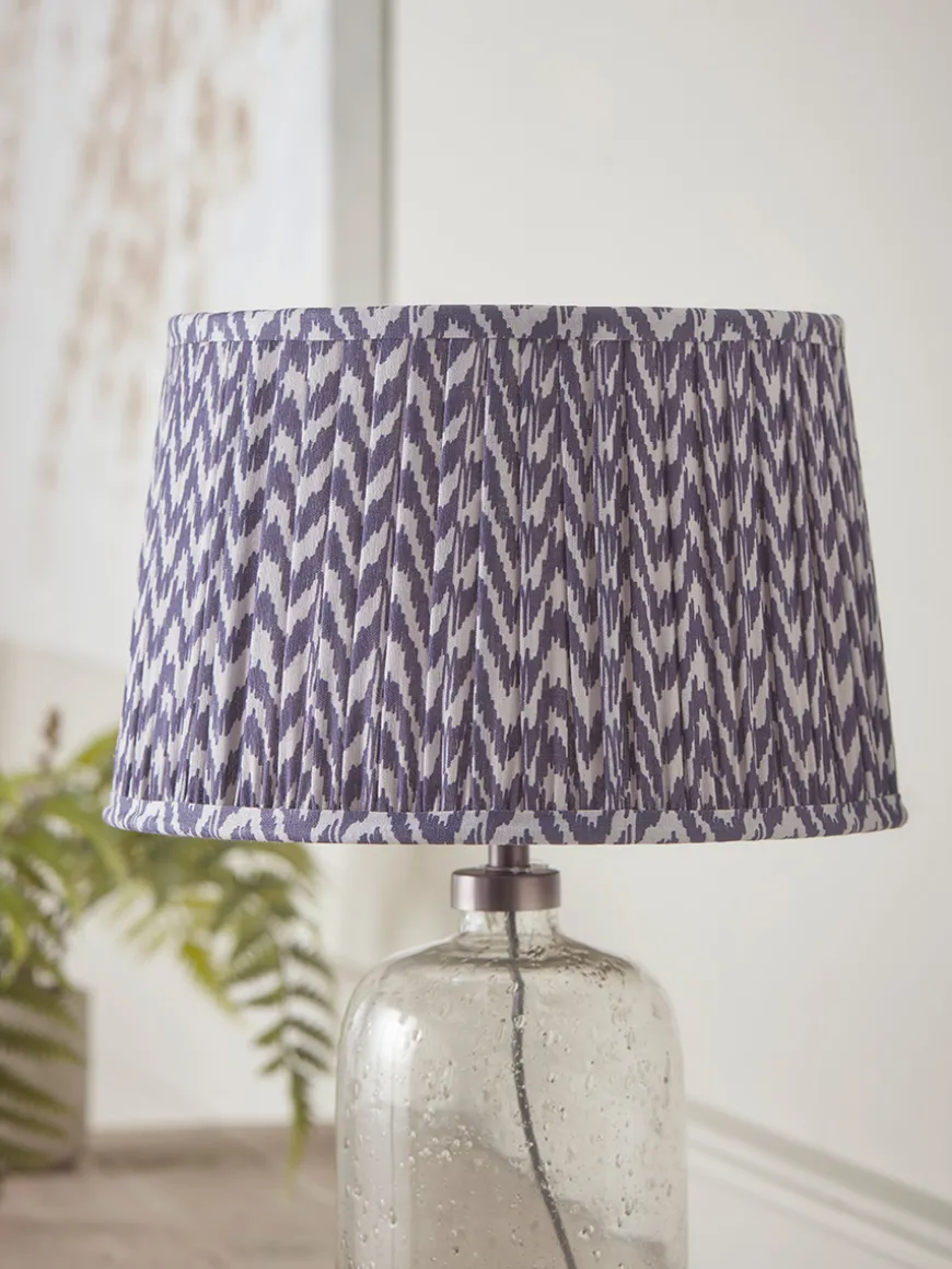 Navy Tapered Chevron Shade