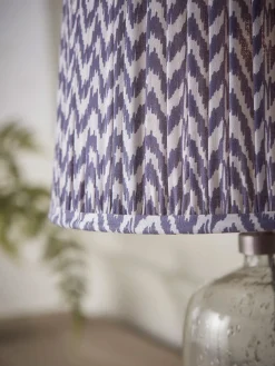 Navy Tapered Chevron Shade