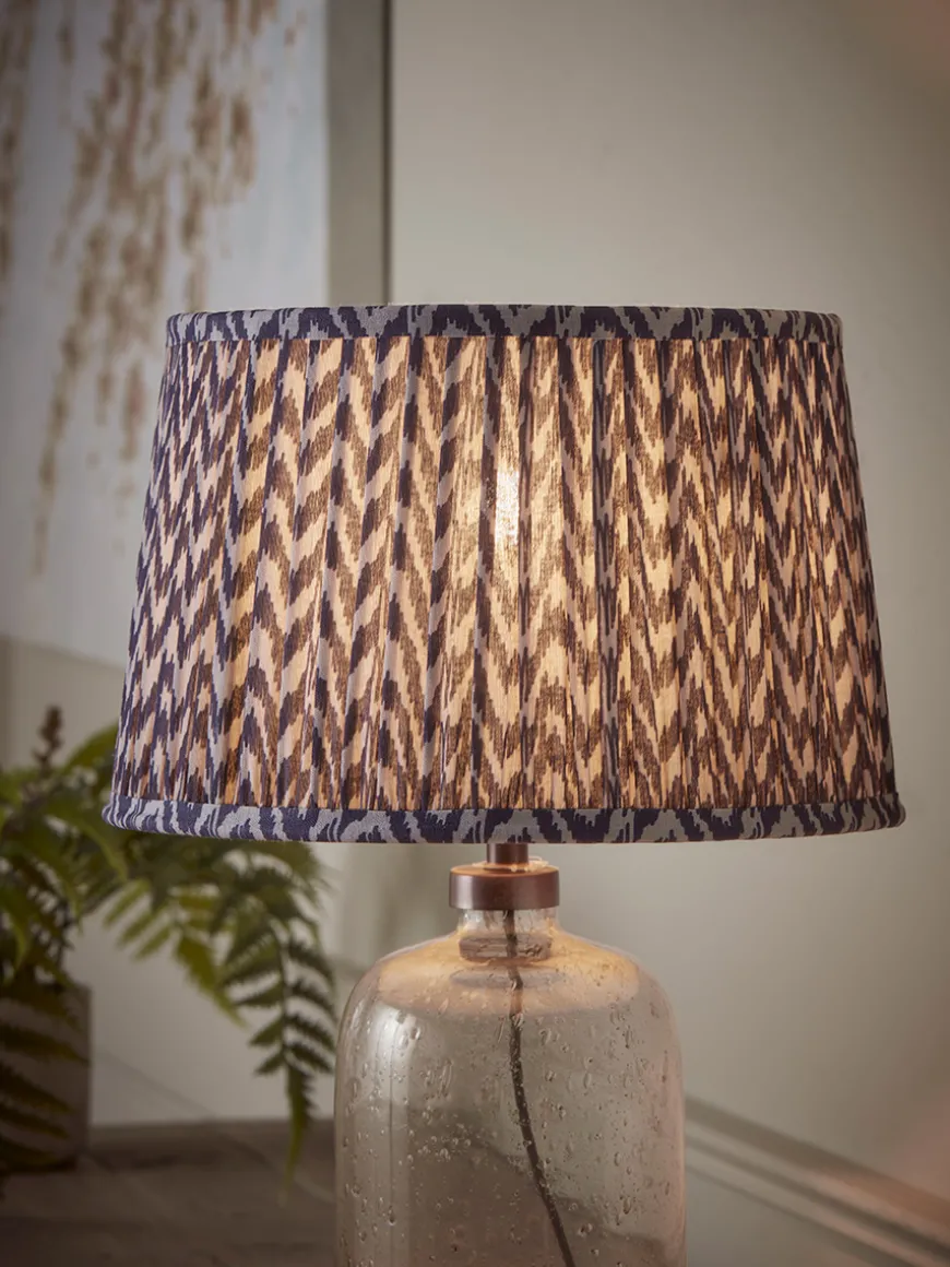 Navy Tapered Chevron Shade