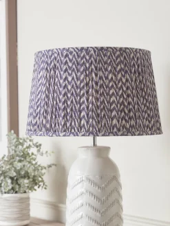 Navy Tapered Chevron Shade