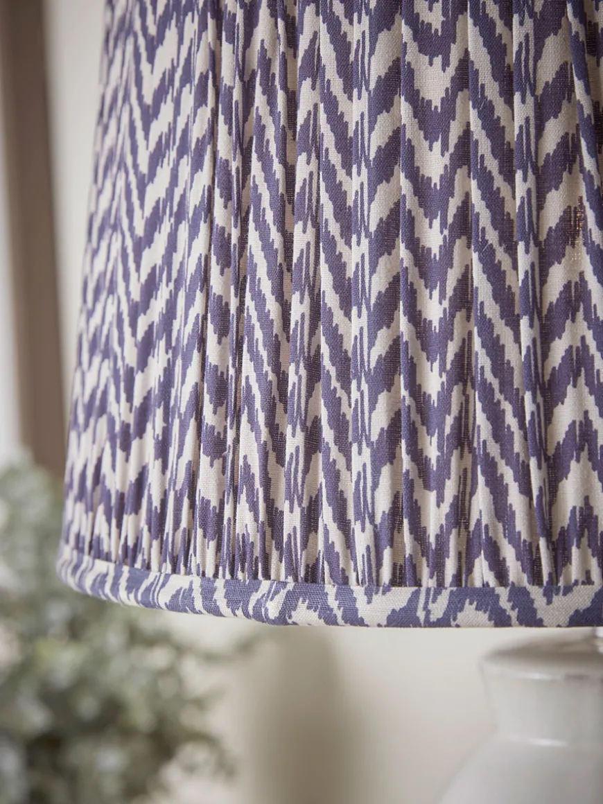 Navy Tapered Chevron Shade