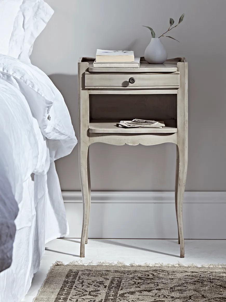 Normandie Slim Bedside Table