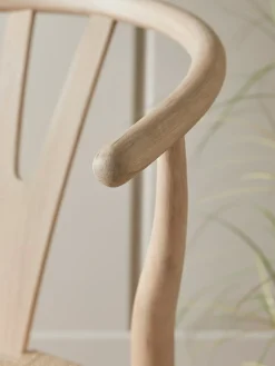 Oak Bow Back Dining Chair
