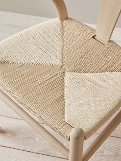 Oak Bow Back Dining Chair