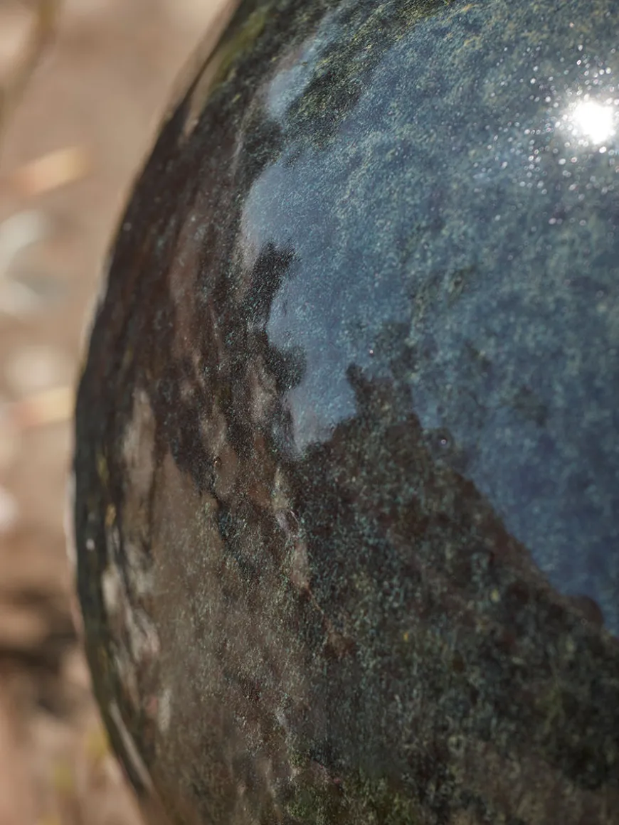 Olive Glazed Orb