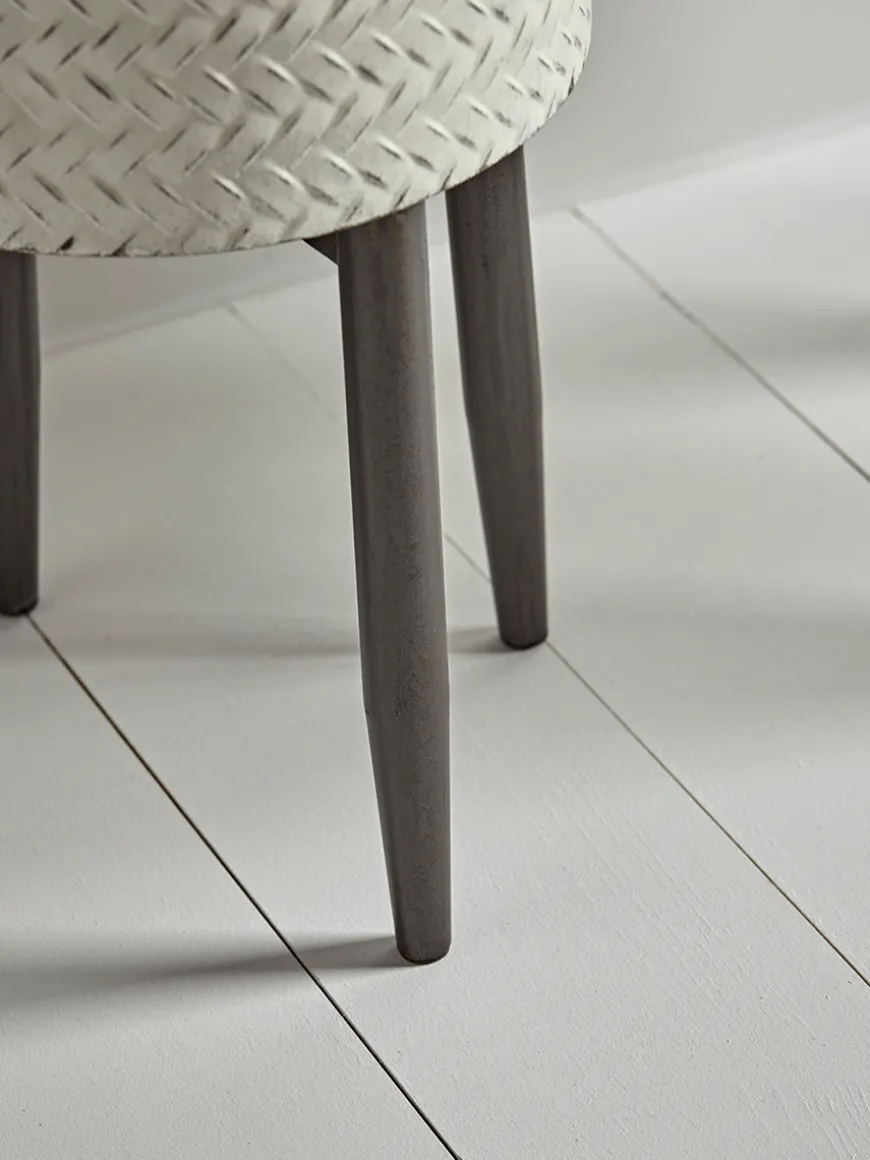 Ombre Whitewashed Standing Planter