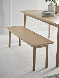 Oslo Oak Long Bench