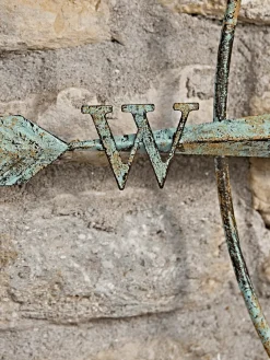 Outdoor Distressed Compass