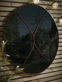 Outdoor Geometric Wall Mirror