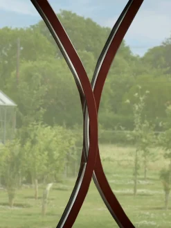 Outdoor Geometric Wall Mirror
