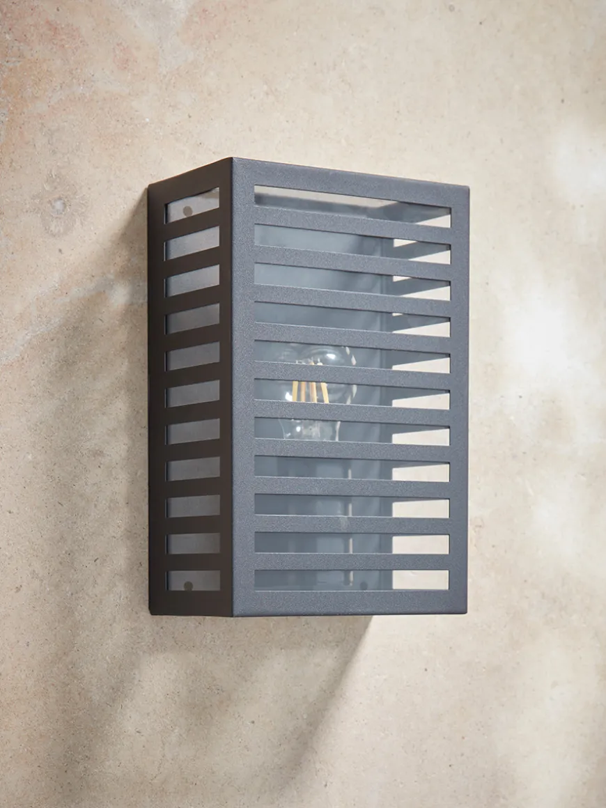 Outdoor Grid Wall Light