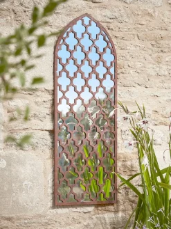Outdoor Trellis Mirror