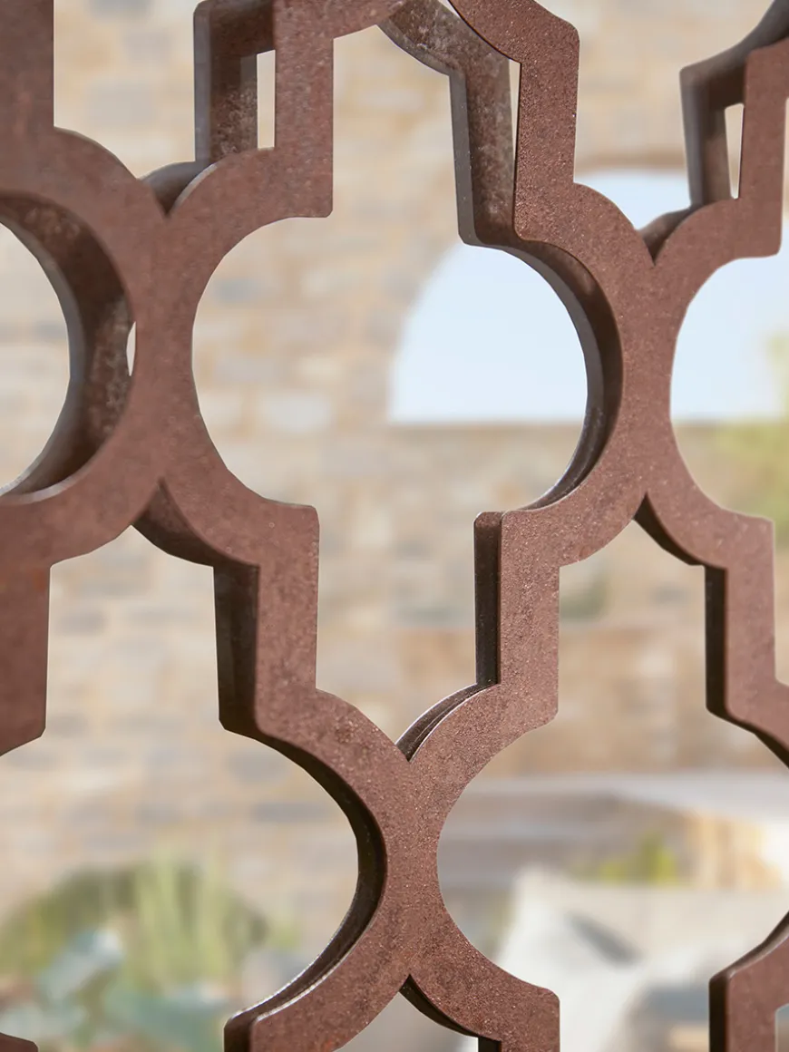Outdoor Trellis Mirror