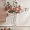 Oversized Fluted Glass Vase