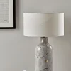 Painted Marble & Gold Table Lamp