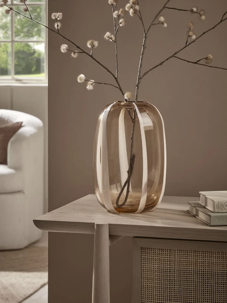Painterly Stripe Vase