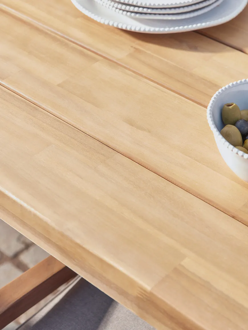 Positano Cross Legged Dining Table