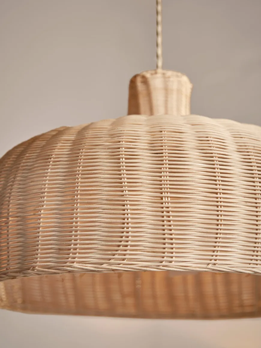 Rattan Dome Shade