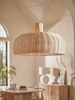 Rattan Dome Shade