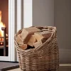 Rattan Log Basket