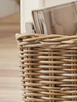 Rattan Magazine Rack