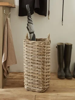 Rattan Umbrella Basket - Square