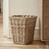 Rattan Waste Paper Basket - Square
