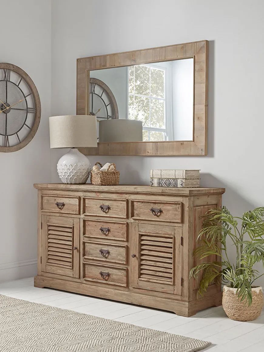 Reclaimed Oak Full Length Mirror