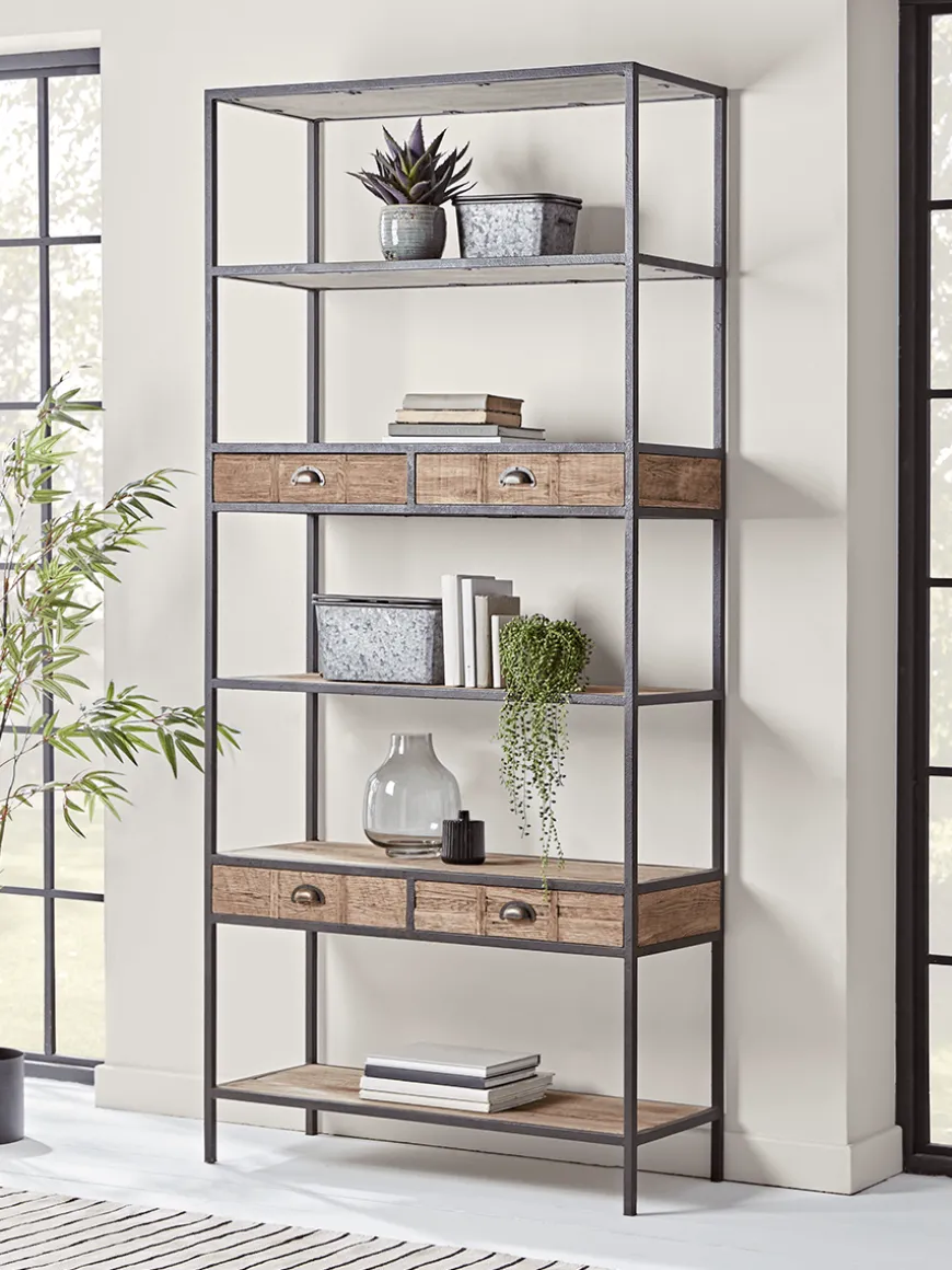 Reclaimed Oak Shelf Unit