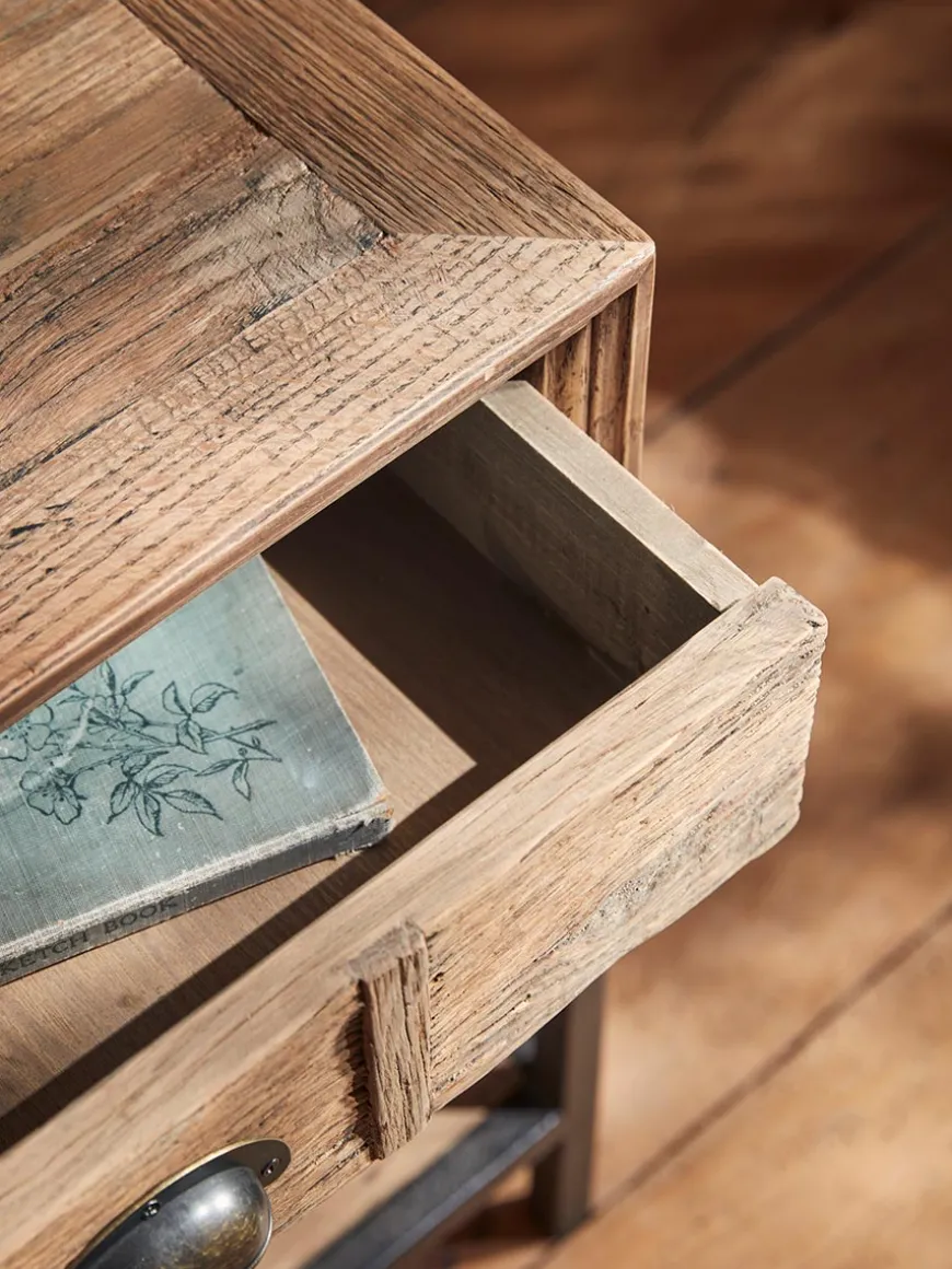 Reclaimed Oak Side Table