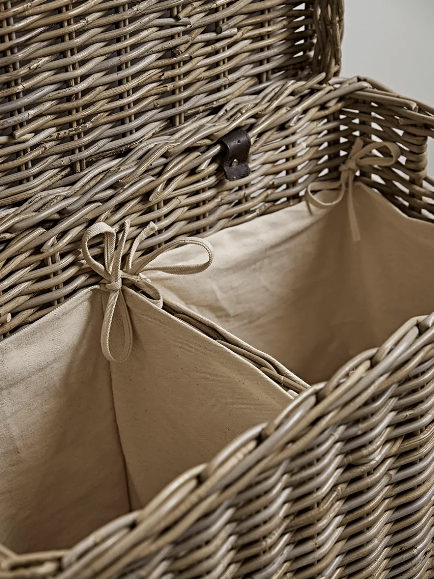 Rectangle Rattan Laundry Basket