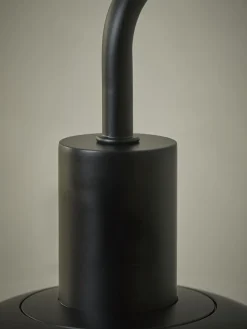 Ribbed Crescent Table Lamp