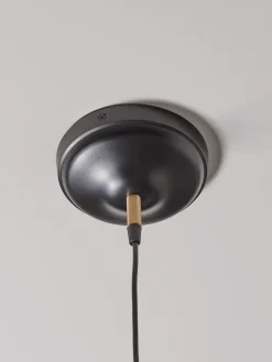 Ribbed Glass Shade Pendant