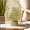 Ribbed Round LED Lamp - Neutral