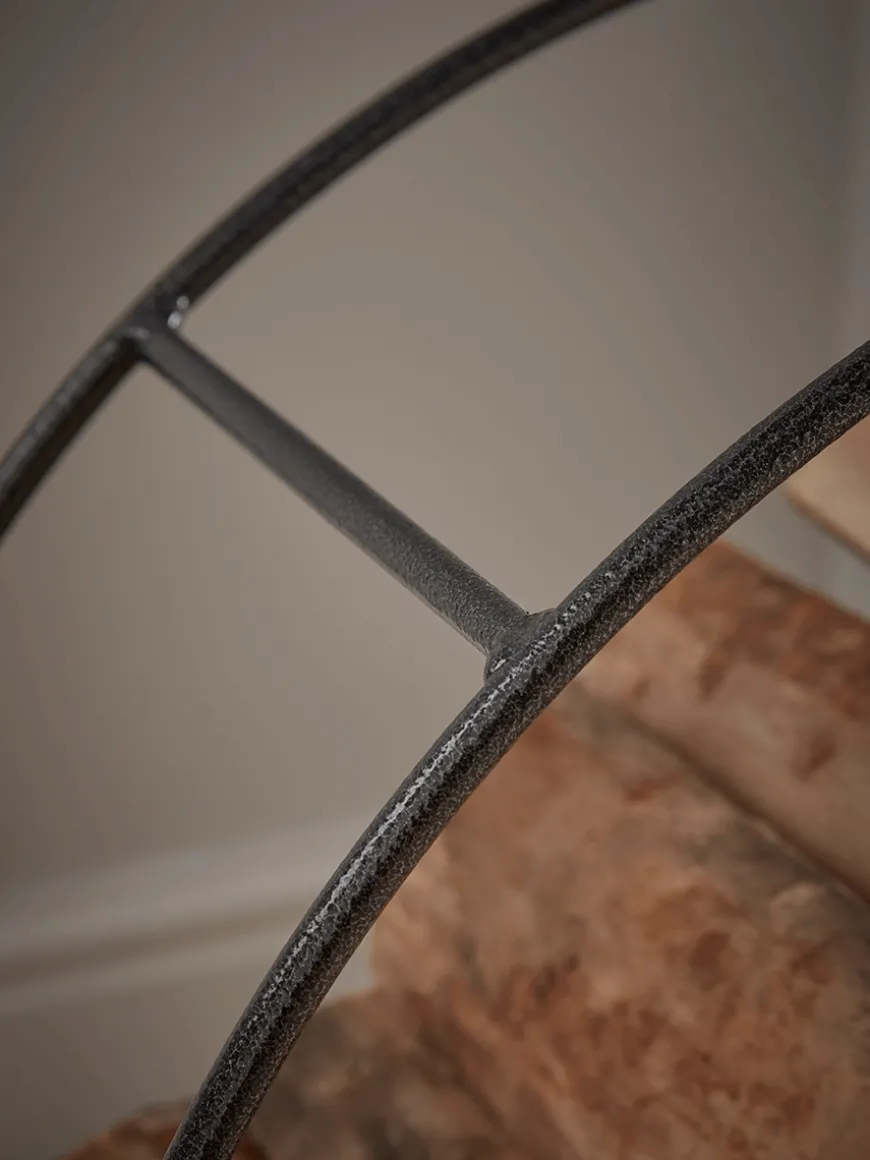 Round Log and Kindling Holder