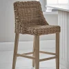 Round Rattan Counter Stool