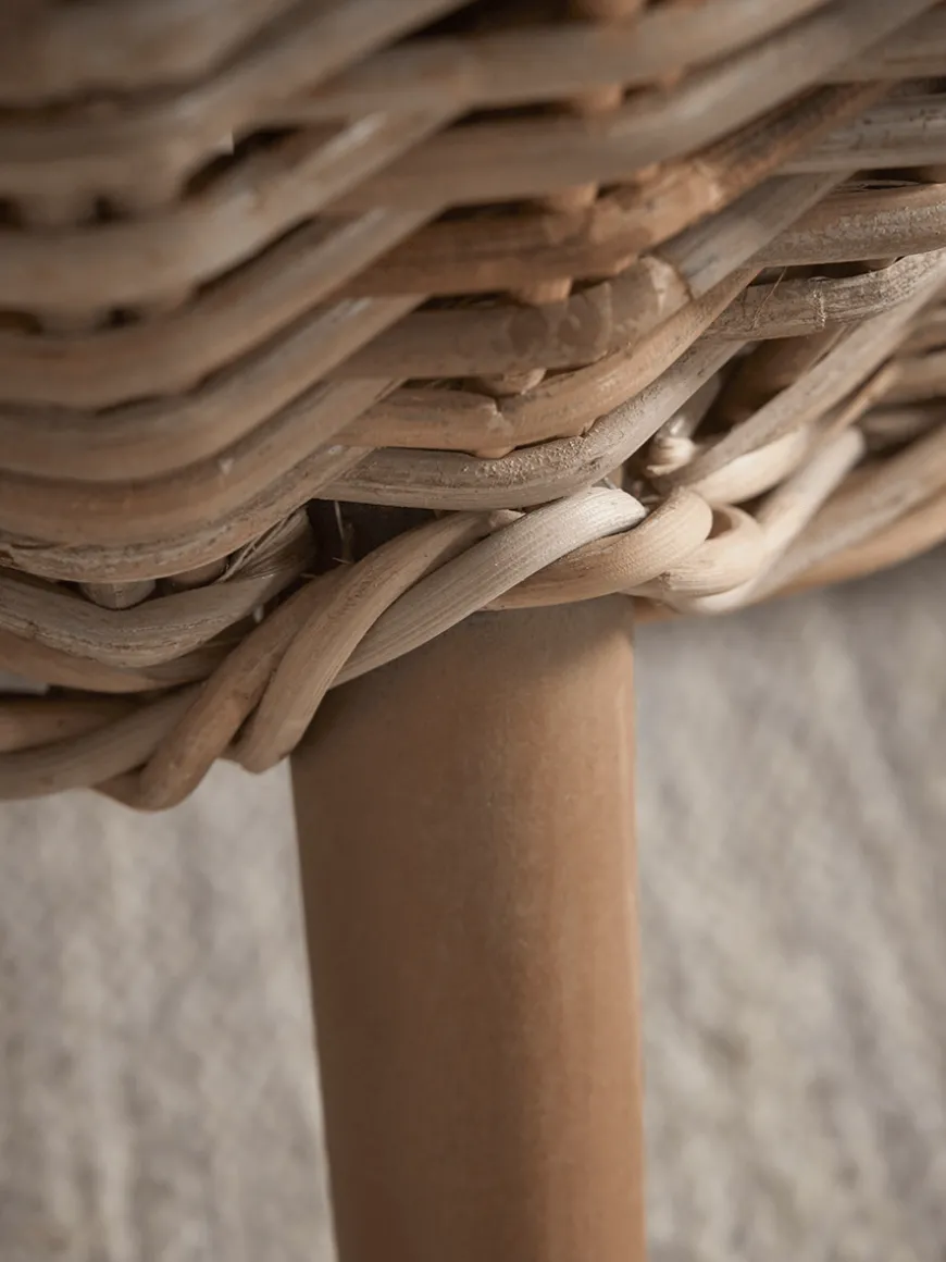 Round Rattan Tub Chair